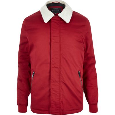 Red borg coach jacket